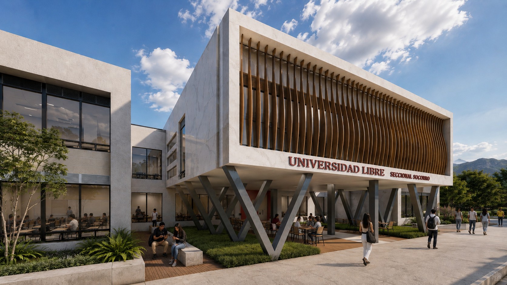 Edificio Posgrados Universidad Libre – Seccional Socorro - 1